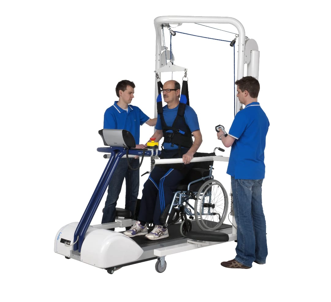 Gait Training on Unweighing System